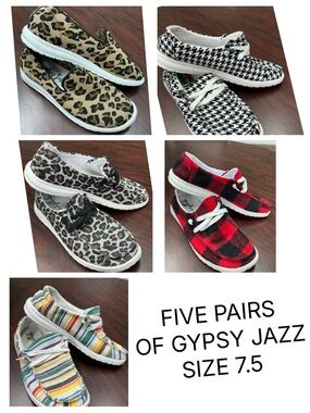 Lot of 5 pairs of shoes